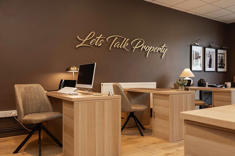 Lets talk property sign